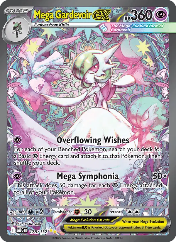 Mega Gardevoir ex #178 Mega Evolution PSA 10