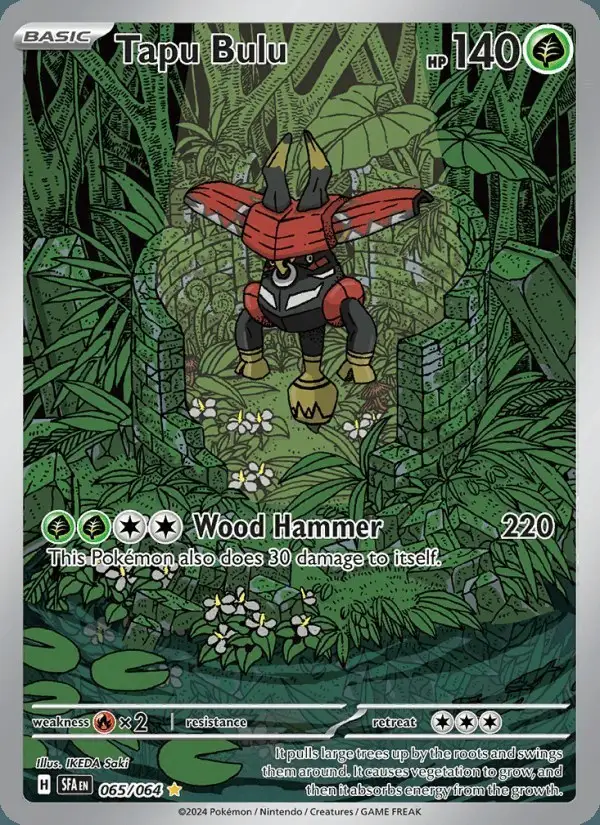 Tapu Bulu #065 Shrouded Fable PSA 10
