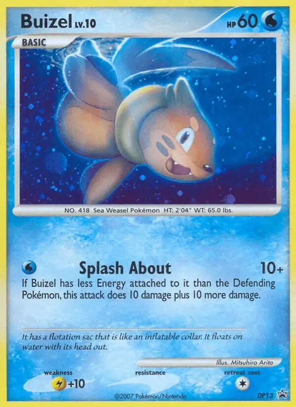 Buizel #DP13 DP Black Star Promos PSA 10