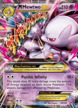 M Mewtwo EX #64 BREAKthrough PSA 10