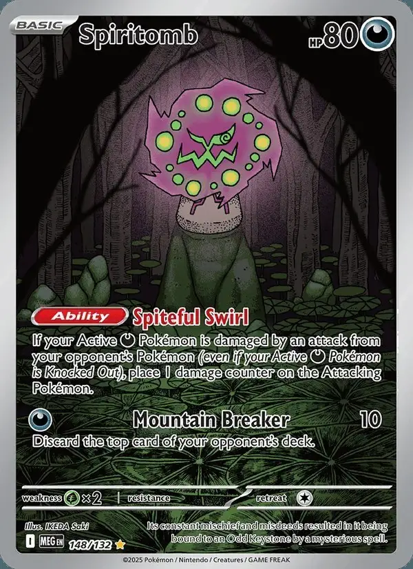 Spiritomb #148 Mega Evolution PSA 10