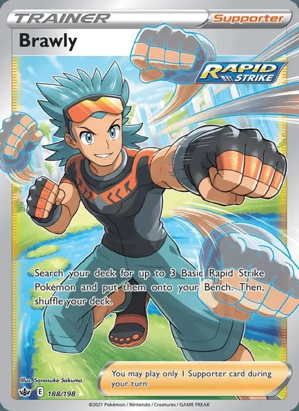 Brawly #188 Chilling Reign PSA 10