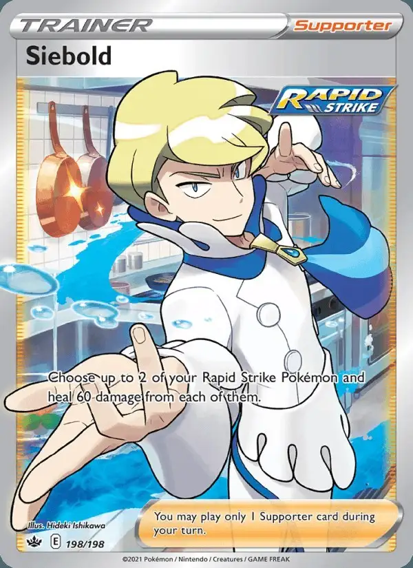 Siebold #198 Chilling Reign PSA 10