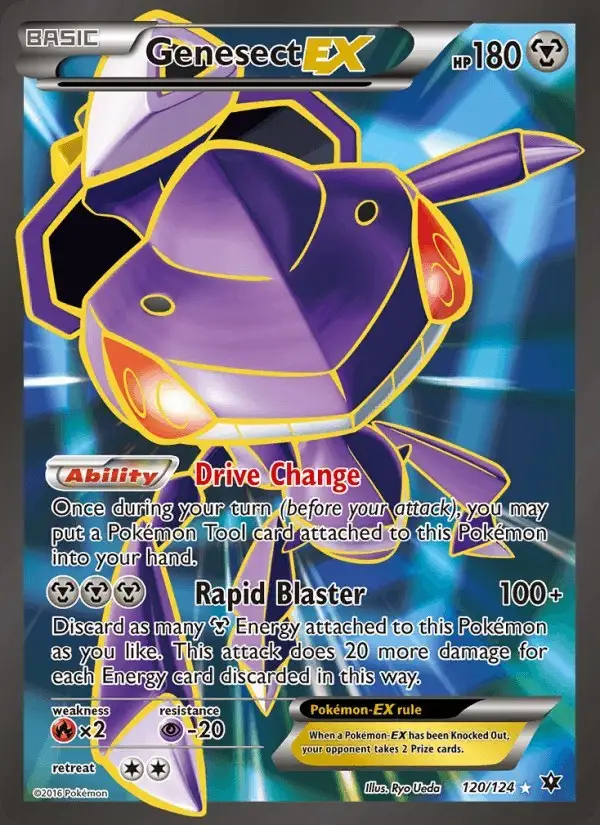 Genesect EX #120 Fates Collide PSA 10
