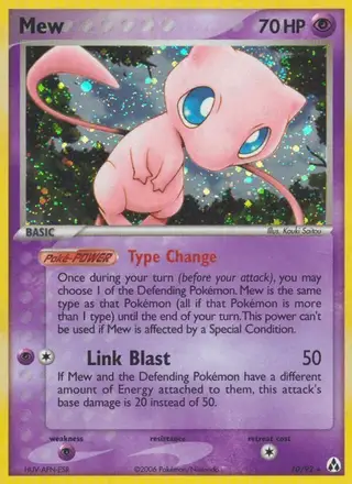 Mew #10 Legend Maker PSA 10