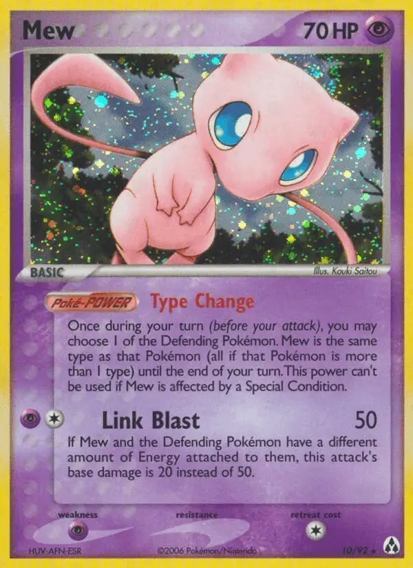 Mew #10 Legend Maker PSA 10
