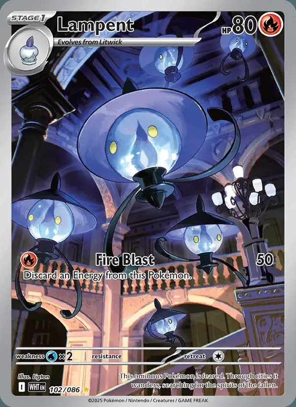 Lampent #102 White Flare PSA 10