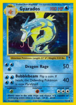 Gyarados #12 Legendary Collection PSA 10