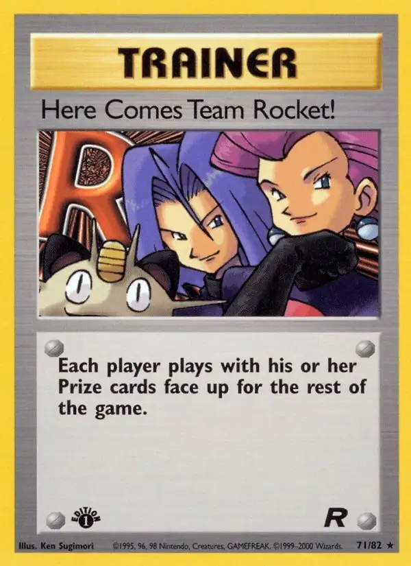 Here Comes Team Rocket! #71 Team Rocket PSA 10