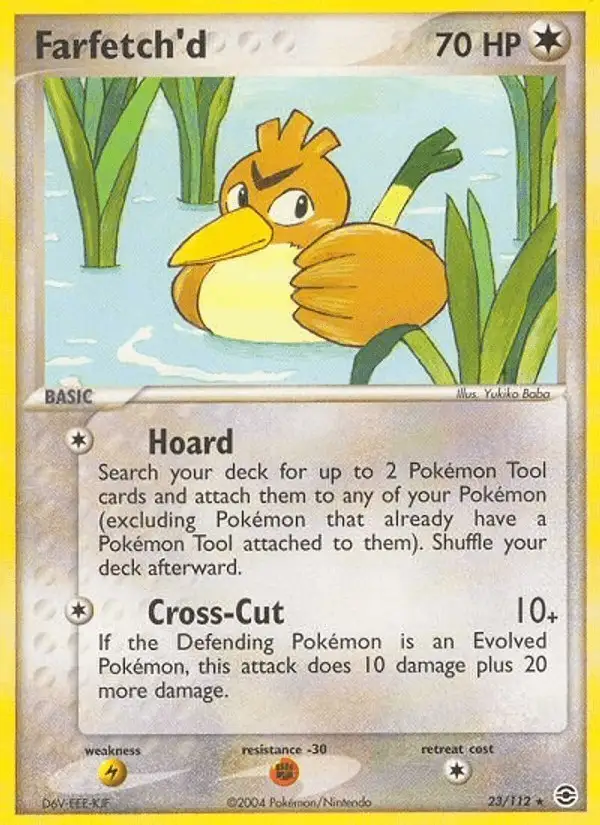Farfetch'd #23 FireRed & LeafGreen PSA 10