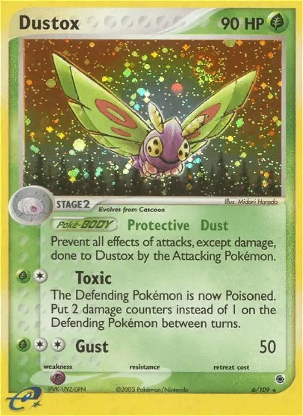 Dustox #6 Ruby & Sapphire PSA 10