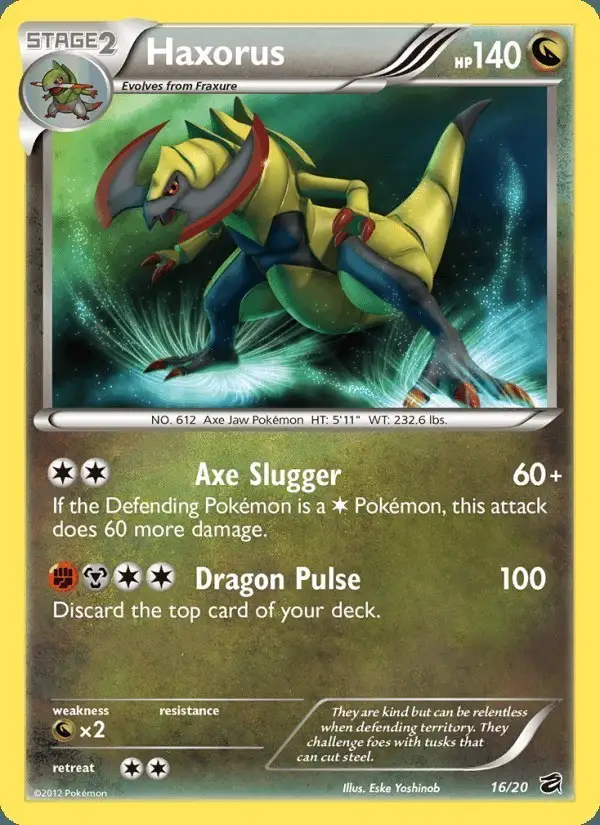 Haxorus #16 Dragon Vault PSA 10