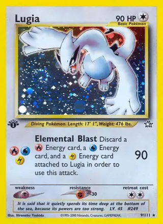 Lugia #9 Neo Genesis PSA 10