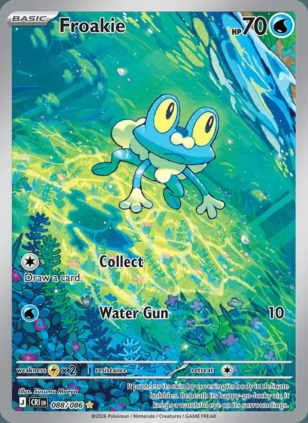 Froakie #088 Chaos Rising PSA 10