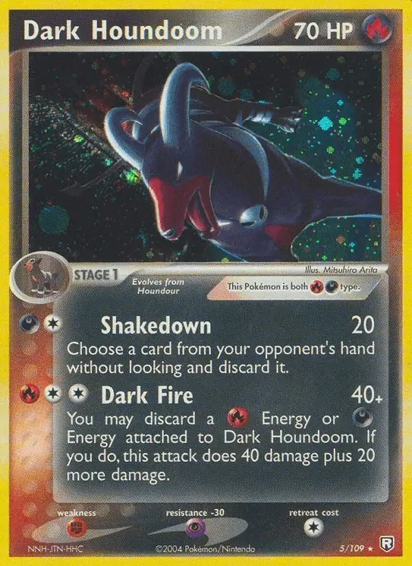 Dark Houndoom #5 Team Rocket Returns PSA 10