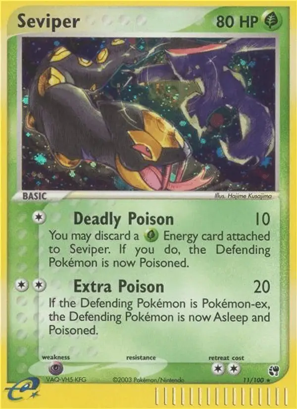 Seviper #11 Sandstorm PSA 10