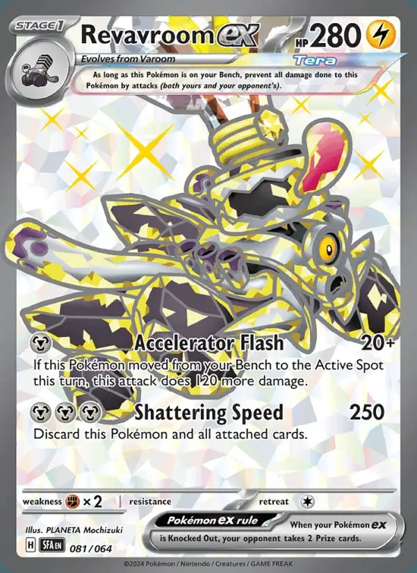Revavroom ex #081 Shrouded Fable PSA 10