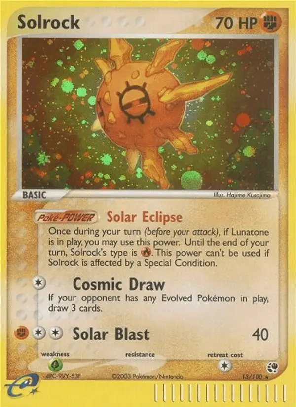 Solrock #13 Sandstorm PSA 10