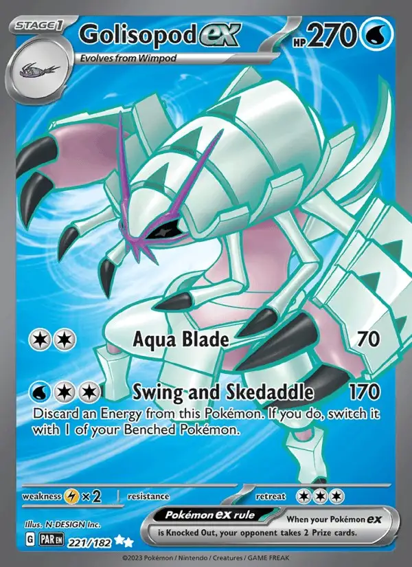 Golisopod ex #221 Paradox Rift PSA 10