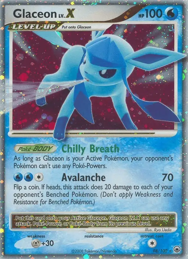 Glaceon #98 Majestic Dawn PSA 10