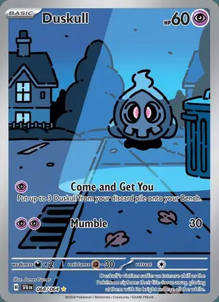 Duskull #068 Shrouded Fable PSA 10