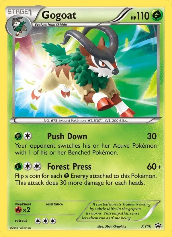 Gogoat #XY16 XY Black Star Promos PSA 10