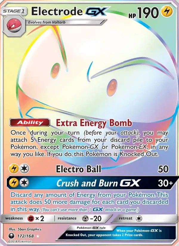 Electrode GX #172 Celestial Storm PSA 10