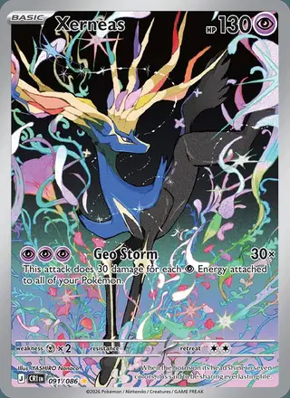 Xerneas #091 Chaos Rising PSA 10