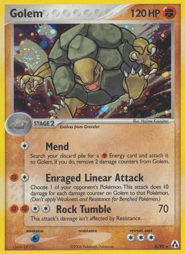 Golem #6 Legend Maker PSA 10
