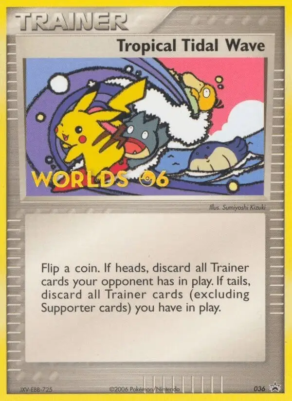 Tropical Tidal Wave #36 Nintendo Black Star Promos PSA 10