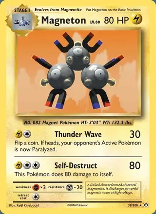 Magneton #38 Evolutions PSA 10
