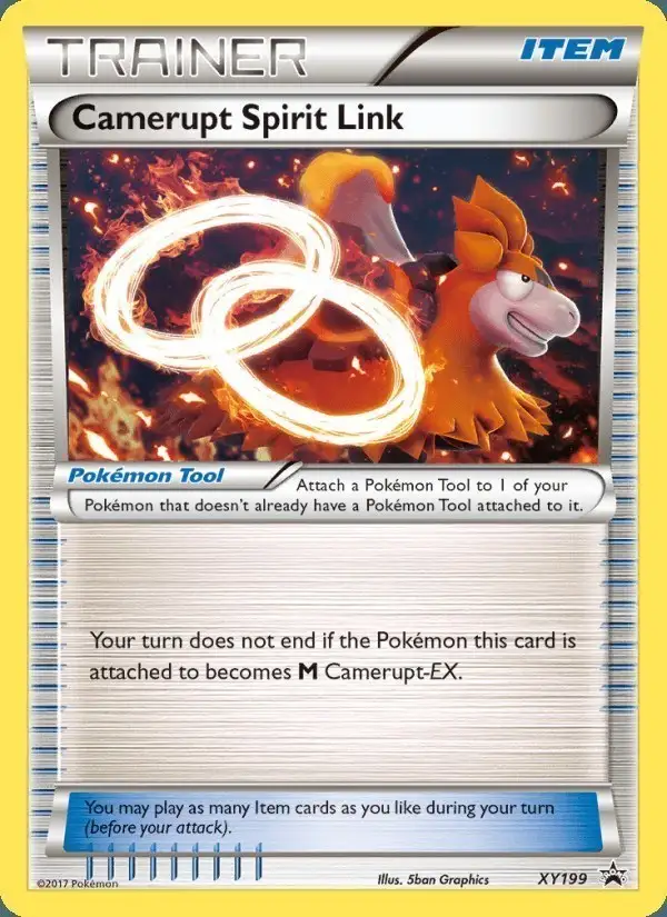 Camerupt Spirit Link #XY199 XY Black Star Promos PSA 10