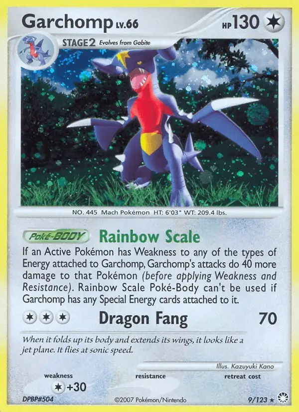 Garchomp #9 Mysterious Treasures PSA 10