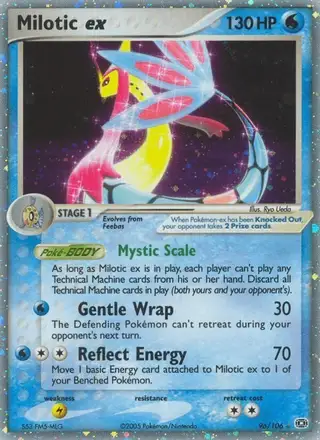 Milotic ex #96 Emerald PSA 10
