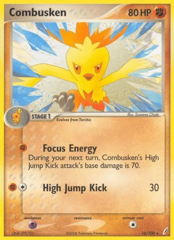 Combusken #16 Crystal Guardians PSA 10