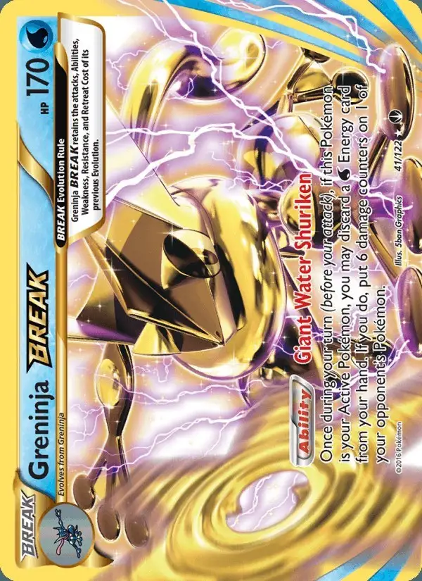 Greninja BREAK #41 BREAKpoint PSA 10