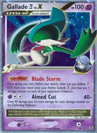 Gallade 4 #106 Rising Rivals PSA 10