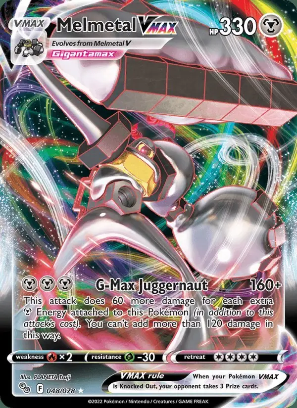 Melmetal VMAX #048 Pokémon GO PSA 10