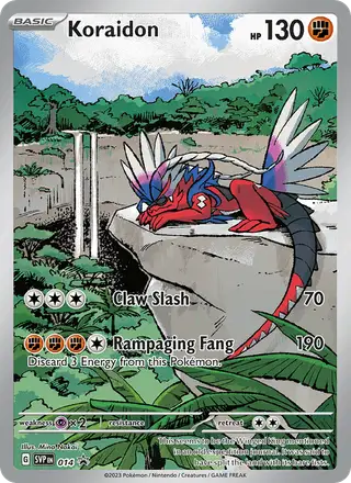Koraidon #014 SVP Black Star Promos PSA 10