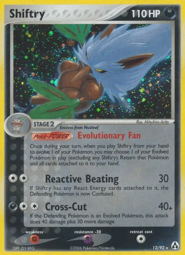Shiftry #12 Legend Maker PSA 10