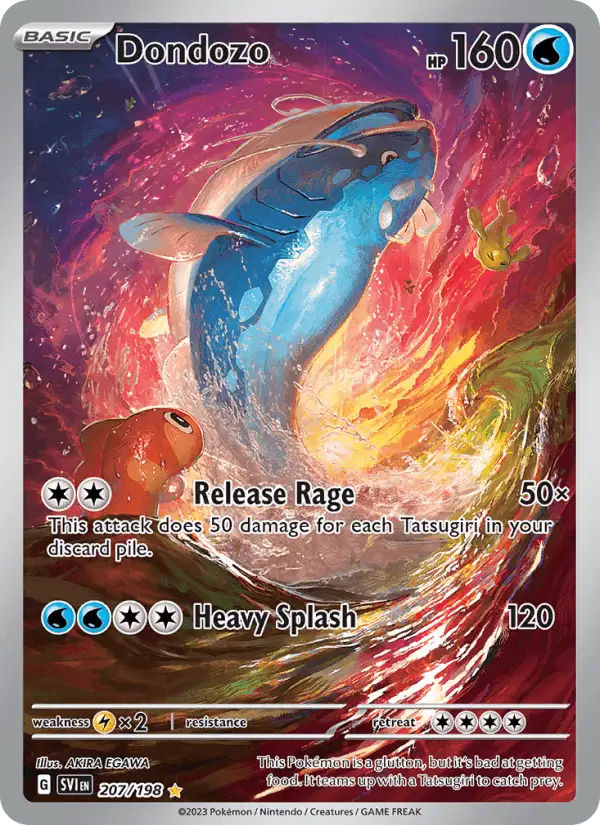Dondozo #207 Scarlet & Violet PSA 10