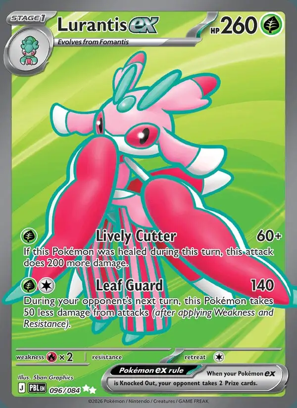 Lurantis ex #096 Pitch Black PSA 10