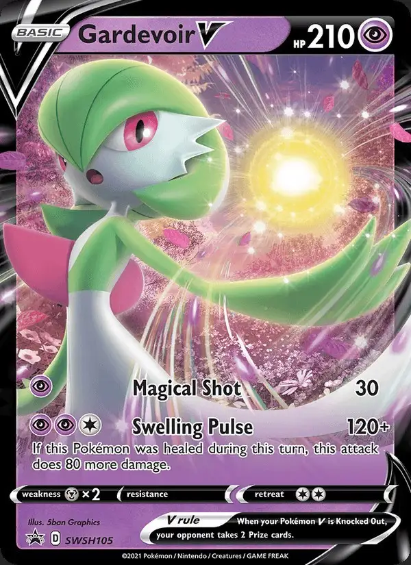 Gardevoir V #SWSH105 SWSH Black Star Promos PSA 10