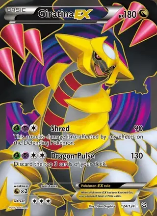 Giratina-EX #124 Dragons Exalted PSA 10