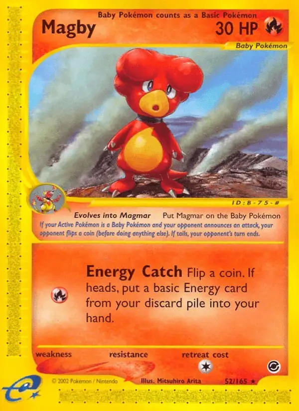 Magby #52 Expedition Base Set PSA 10