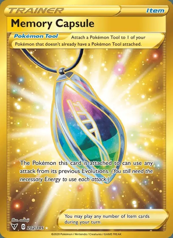 Memory Capsule #202 Vivid Voltage PSA 10