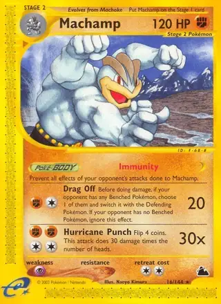 Machamp #16 Skyridge PSA 10