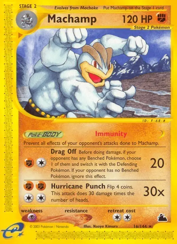 Machamp #16 Skyridge PSA 10