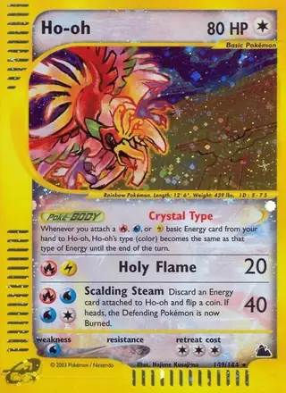 Ho-oh #149 Skyridge PSA 10