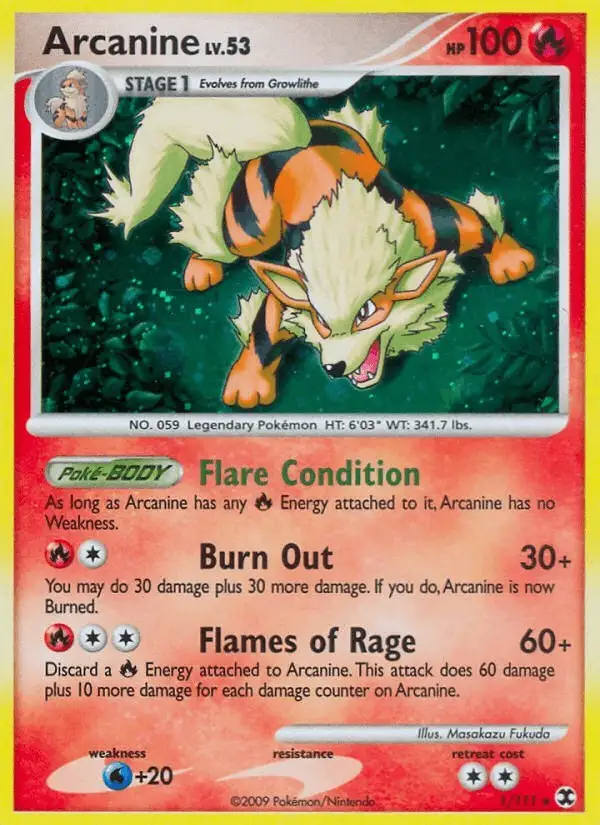 Arcanine #1 Rising Rivals PSA 10